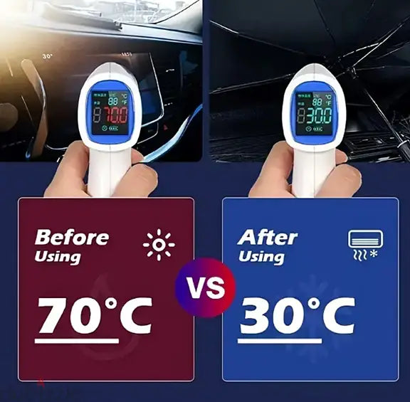 Car Umbrella Sunshade | Heat Insulation Protection